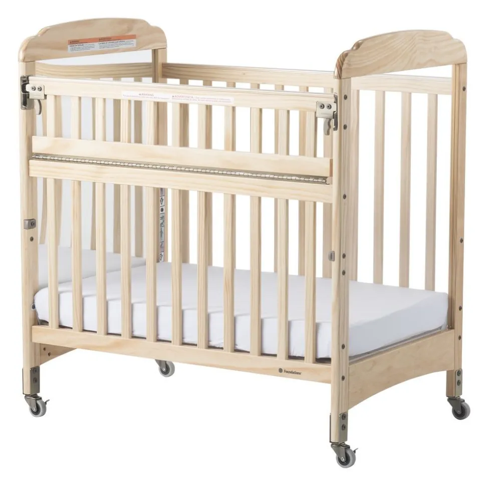 Serenity SafeReach® Side Compact Clear View Crib