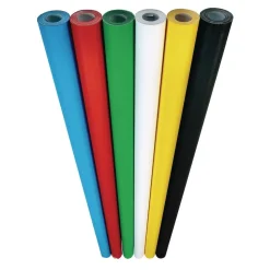 Set of 6 Top Selling colors: White, Black, Apple Green, Bright Blue, Red and Canary Yellow