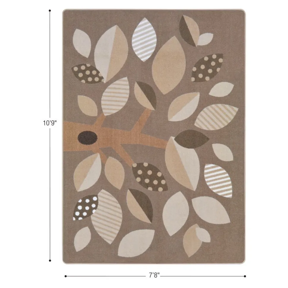Shady Grove™ 7'8" x 10'9" Area Rug in Color Neutral