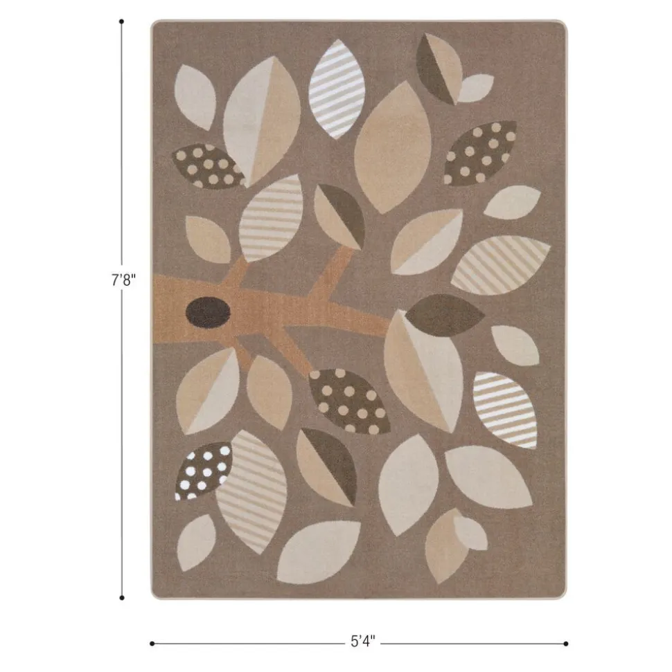 Shady Grove™ 5'4" x 7'8" Area Rug in Color Neutral