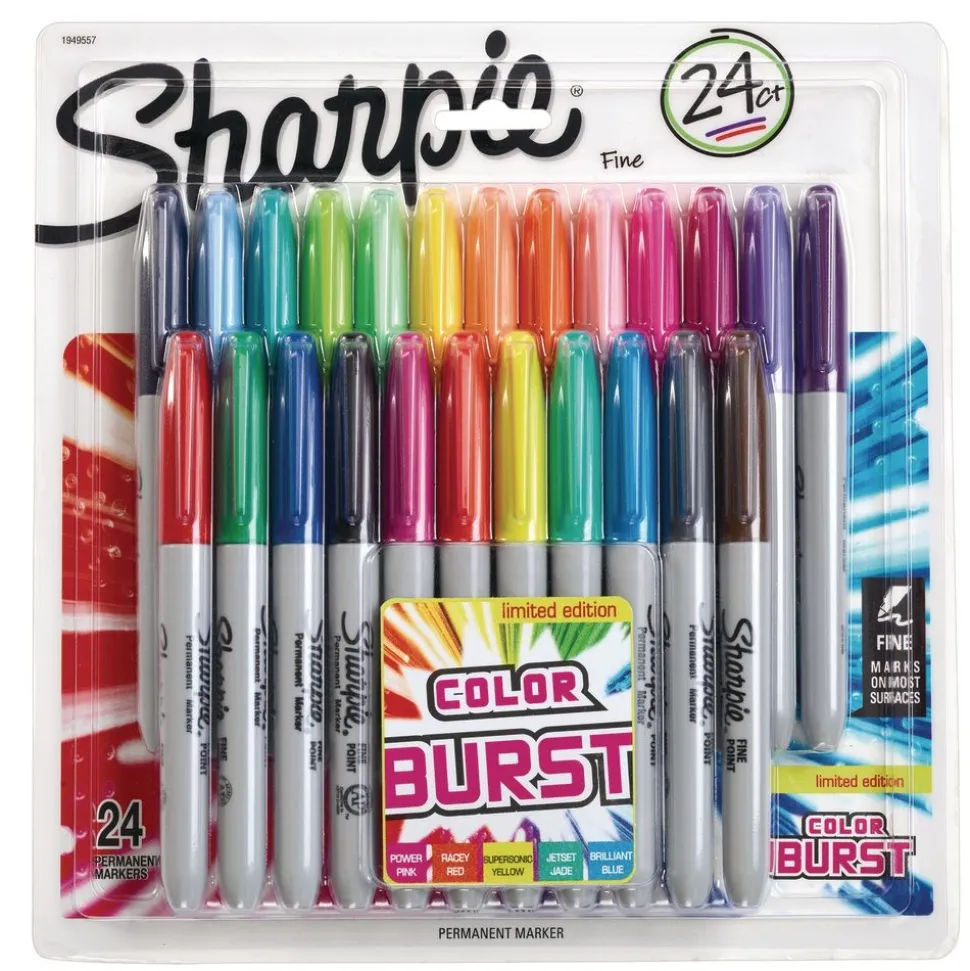 Sharpie® Fine Color Burst Set of 24