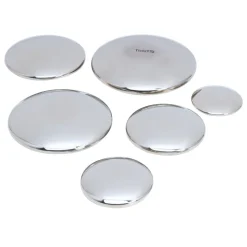 Silver Sensory Buttons - Set of 7