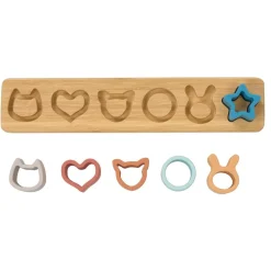 Simply Silicone Bamboo 6-Piece Sorter