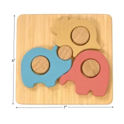 Simply Silicone Safari Bamboo Puzzle