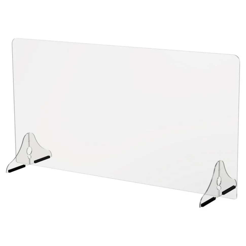 30” Single Panel Sneeze Guard