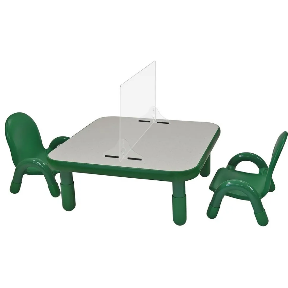 30” Single Panel Sneeze Guard