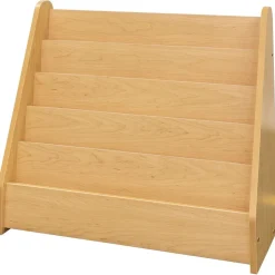Single-Sided Book Display - Maple/Maple, Assembled