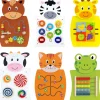 Small Animal Friends Sensory Panels - Set of 6