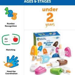 Smart Snacks® Number Pops - 10 pieces