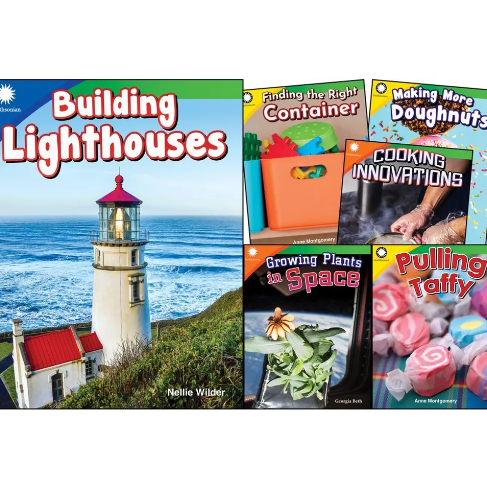 Smithsonian Informational Text: Creative Solutions Grades K-2: 9-Book Set