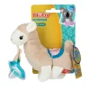 Snuggleez Pacifier and Clip Combo, Set of 2 - Llama and Giraffe
