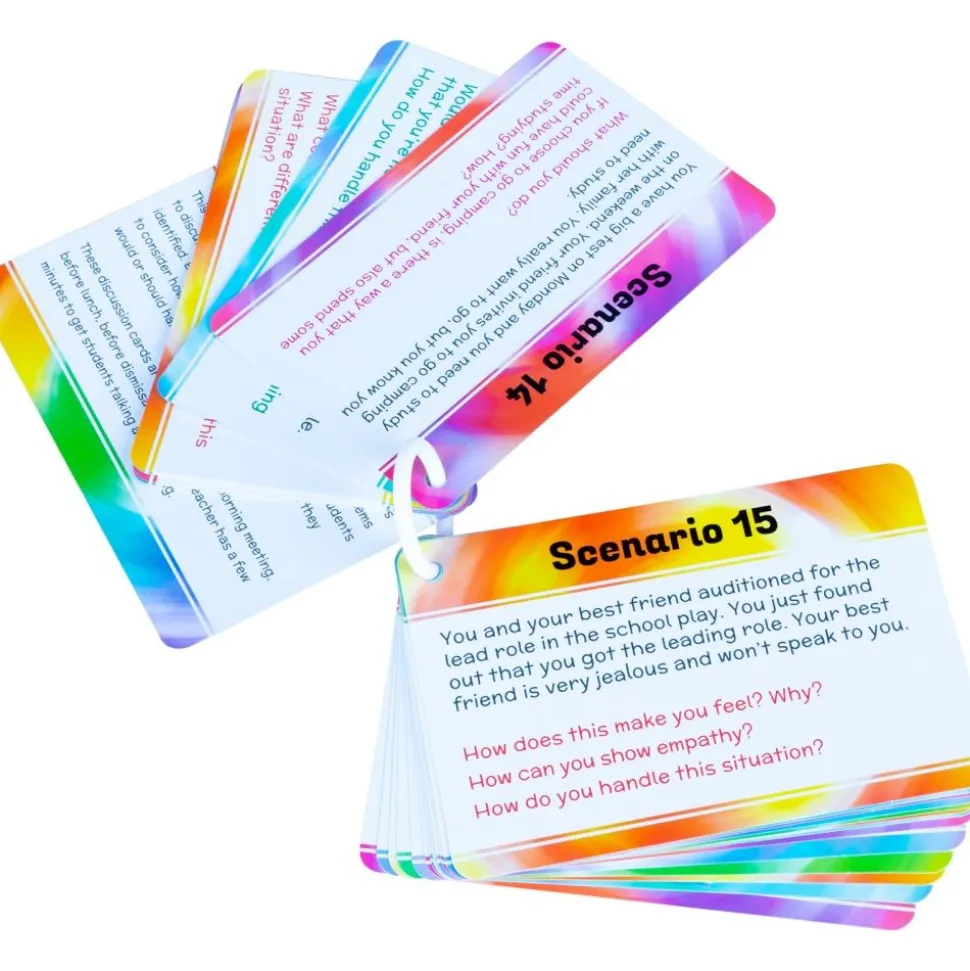 Social Skills Discussion Cards - Set of 20