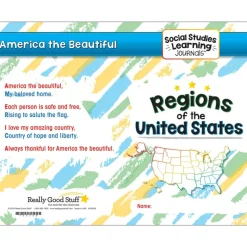 Social Studies Learning Journals™ - Regions Of The United States - 24 journals