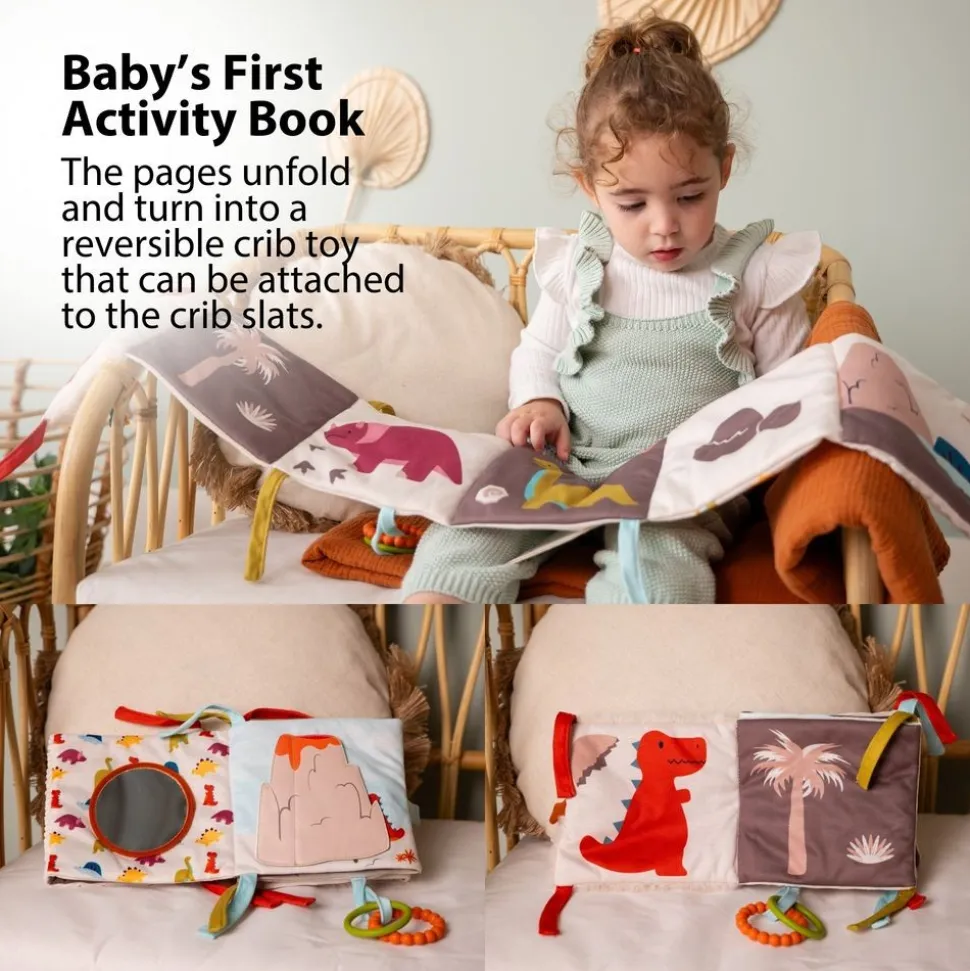 Soft 2-in-1 Activity Book - Dino