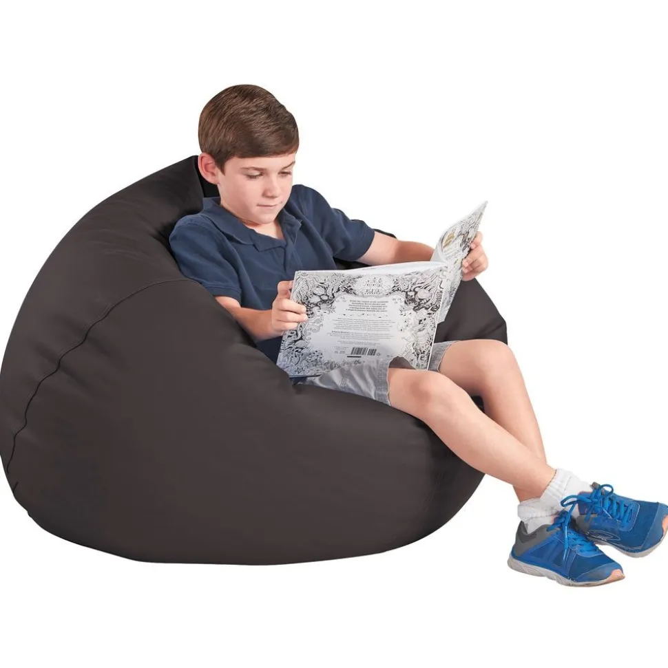 SoftScape Classic 35" Standard Bean Bag - Black