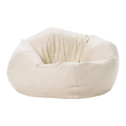 SoftScape Classic 35" Standard Bean Bag - Distressed Almond White