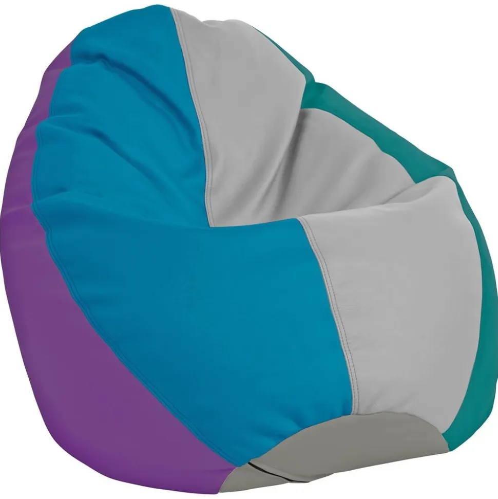 SoftScape Dew Drop Bean Bag - Contemporary/Purple