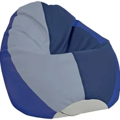 SoftScape Dew Drop Bean Bag - Navy/Powder Blue