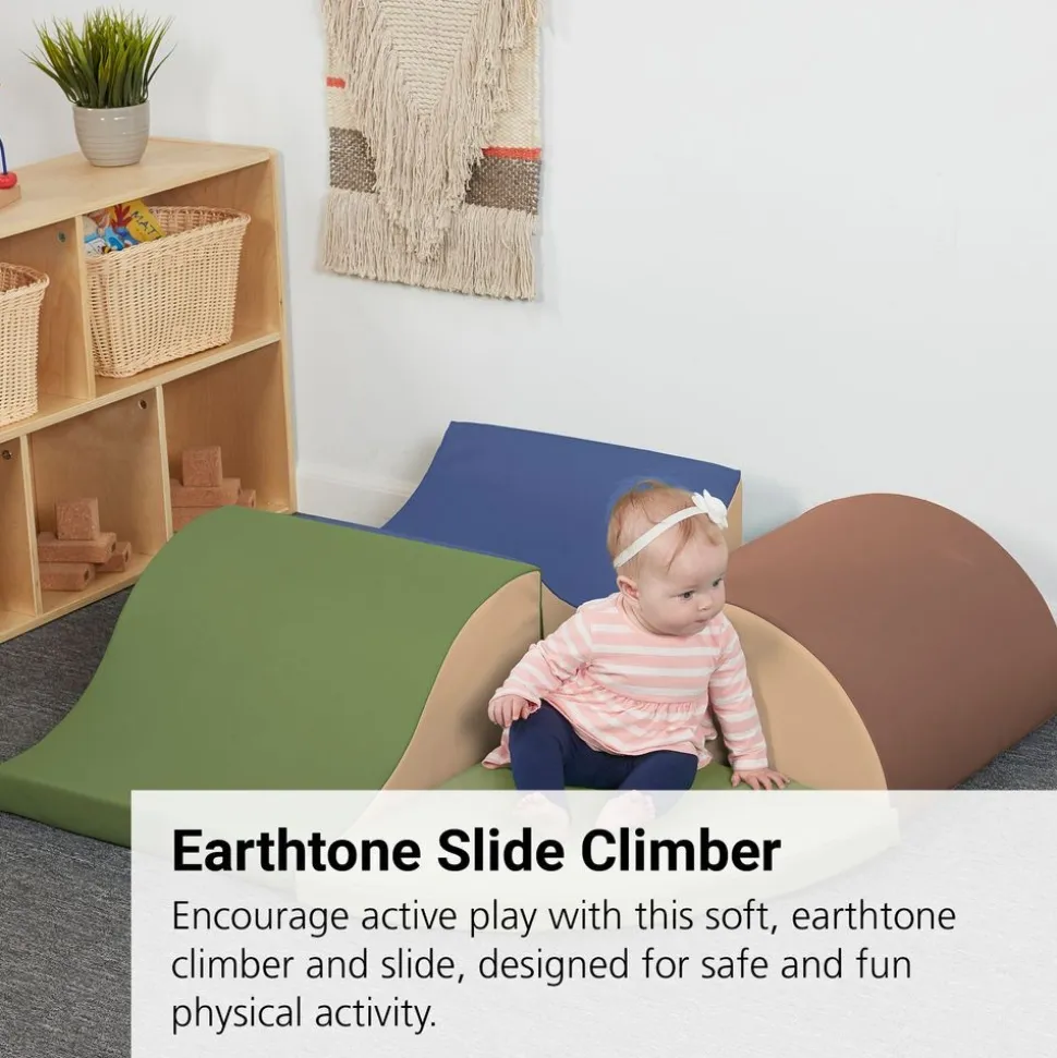 SoftScape Swoop and Slide Climber - Earthtone