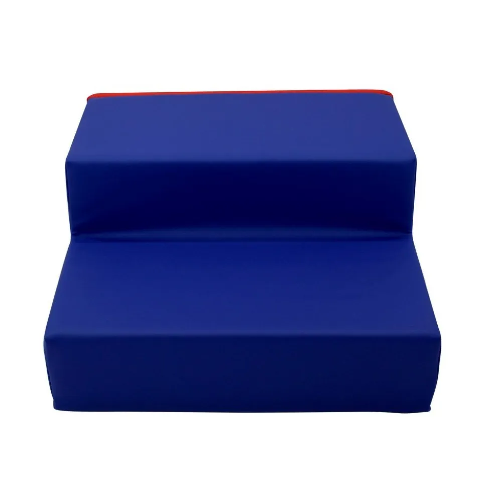 SoftScape Toddler Playtime Step and Slide Climber - Blue/Red