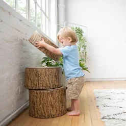 SoftZone Tree Stump Stool - 3 Piece Set