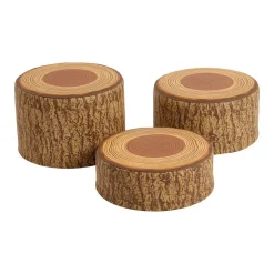 SoftZone Tree Stump Stool - 3 Piece Set