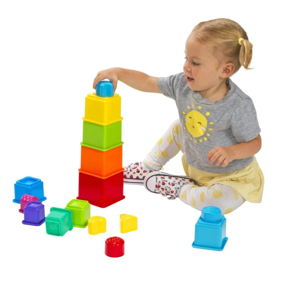 Sort & Learn Animal Stacking Blocks Set