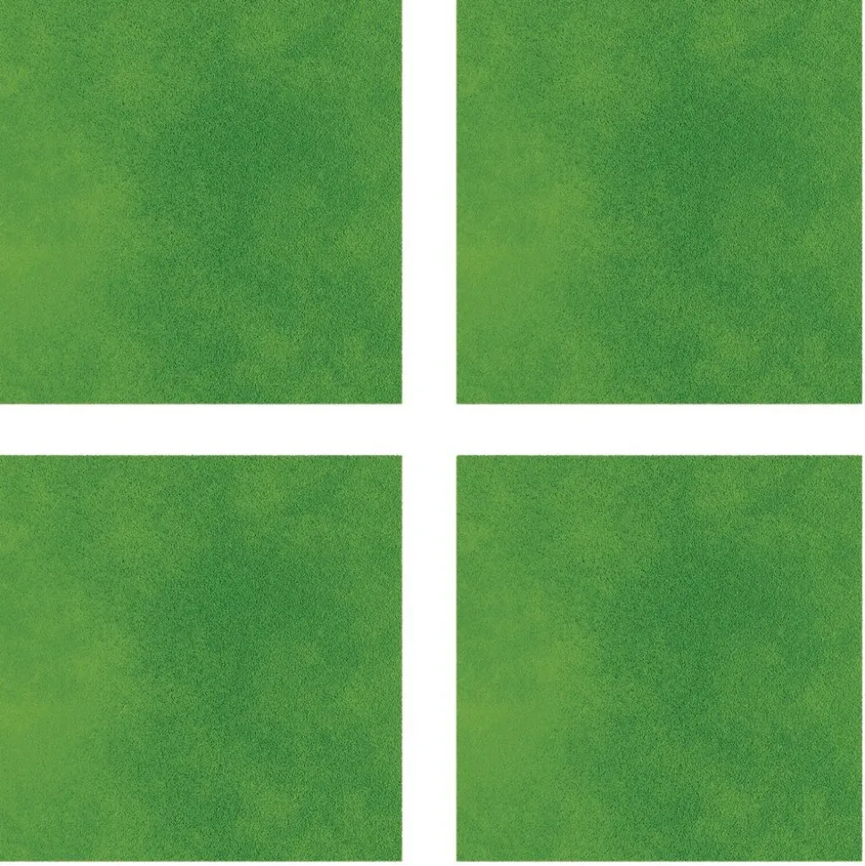 Sound Absorbing Square Wall Tiles, Small - Green