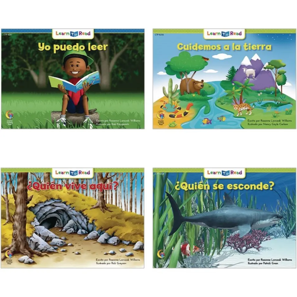 Spanish Language Learn To Read 16-Book Set