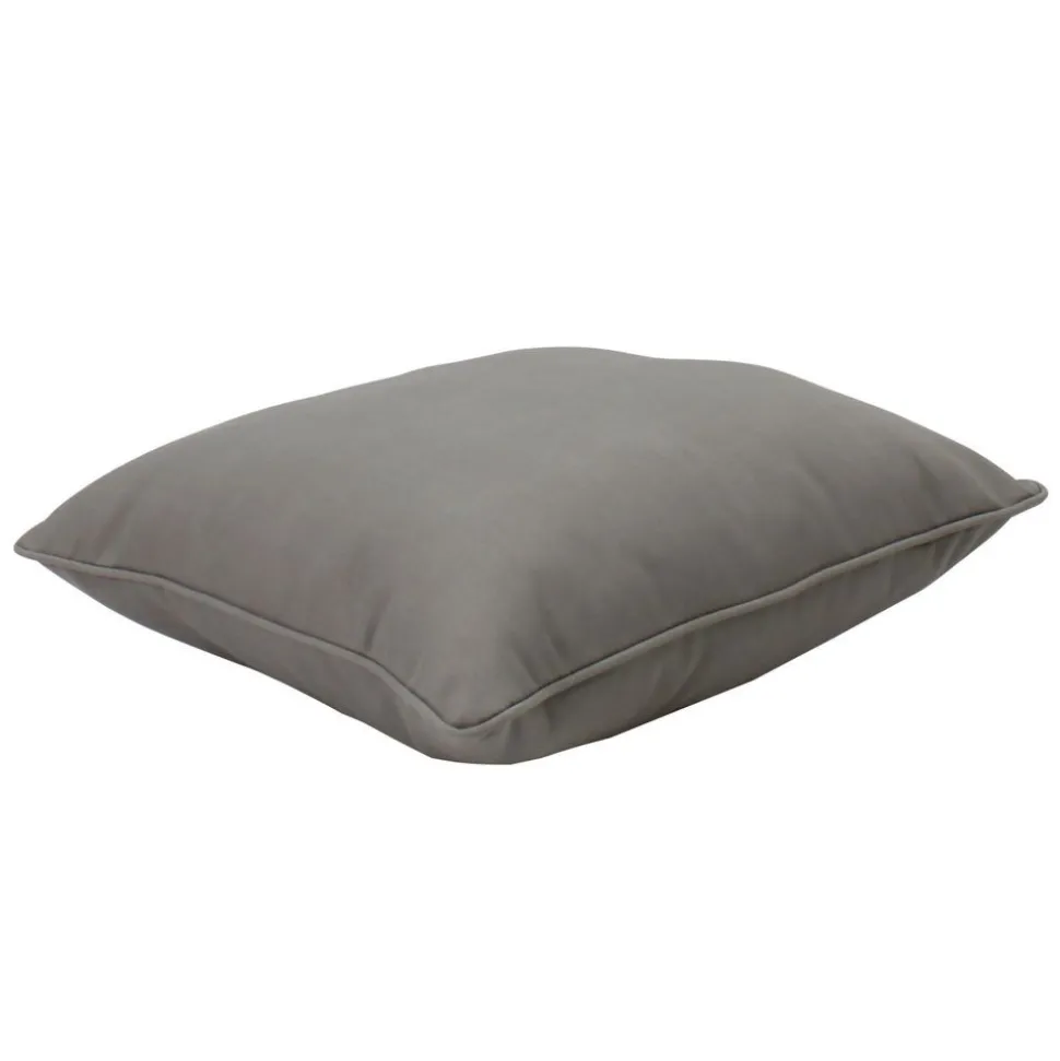 15" Square Indoor/Outdoor Pillow, 2 Pack - Grey