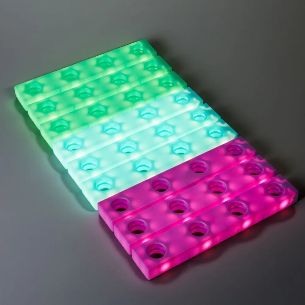 Stack & Build Glow Blocks - Set of 9