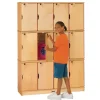 Stacking Lockable Lockers- 4 Sections - 3 Levels