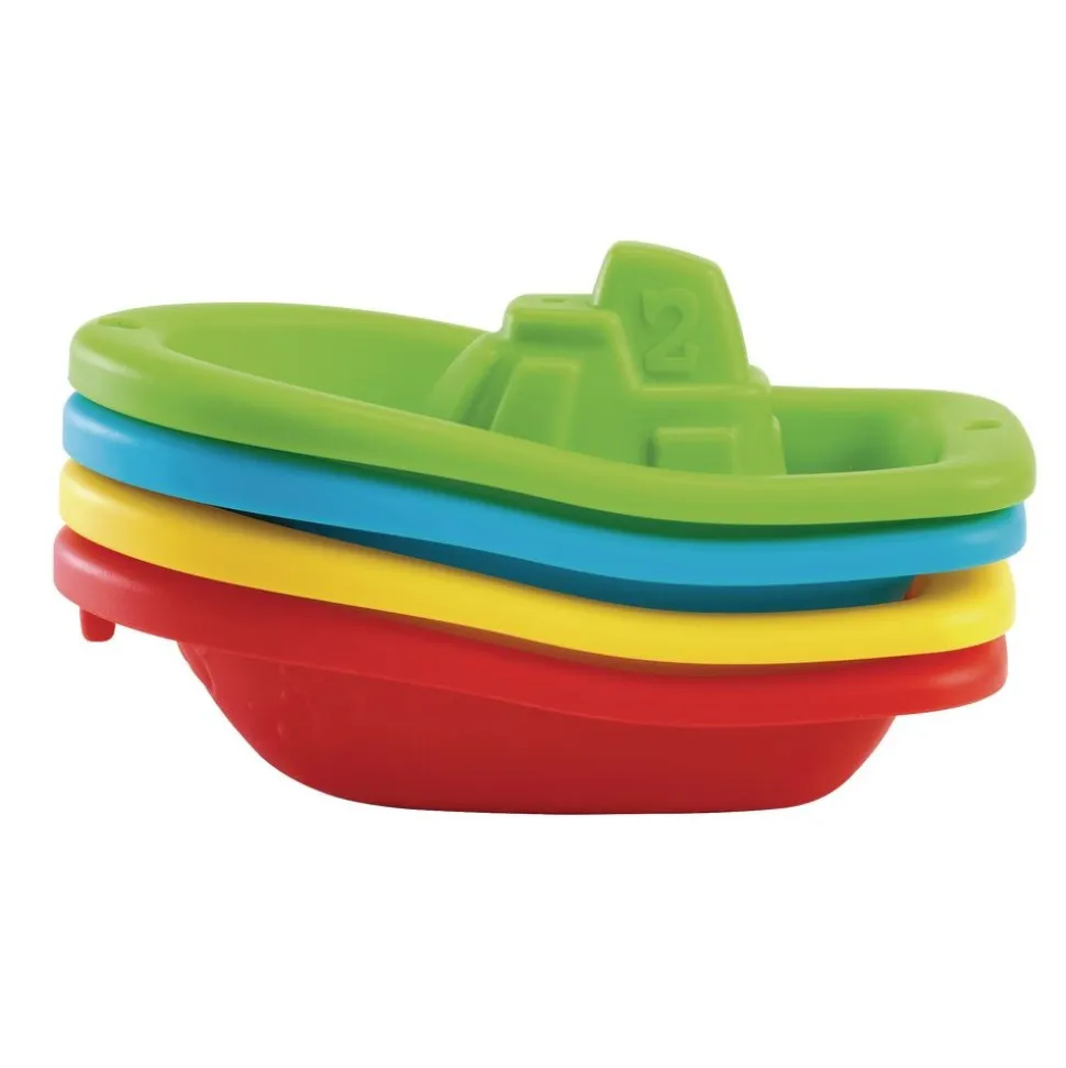 Stacking Sand & Water Boats Set of 12