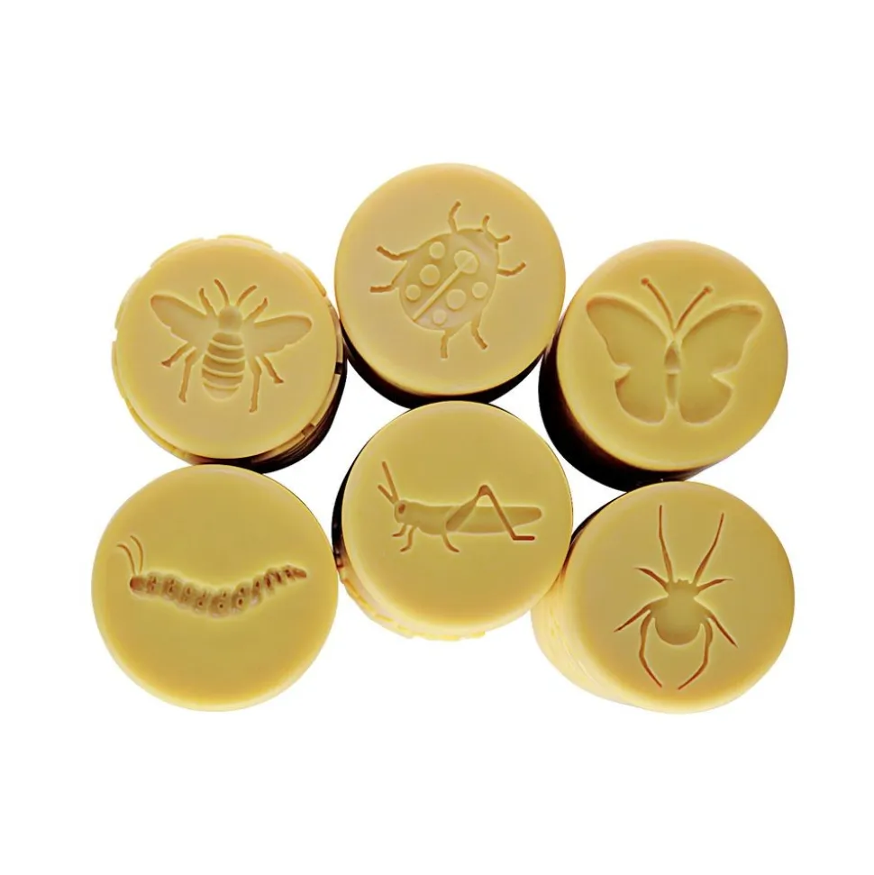 6 Stamper Rollers - Garden Bugs - 12 Different Stampers