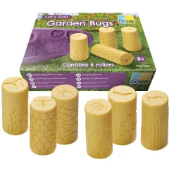 6 Stamper Rollers - Garden Bugs - 12 Different Stampers