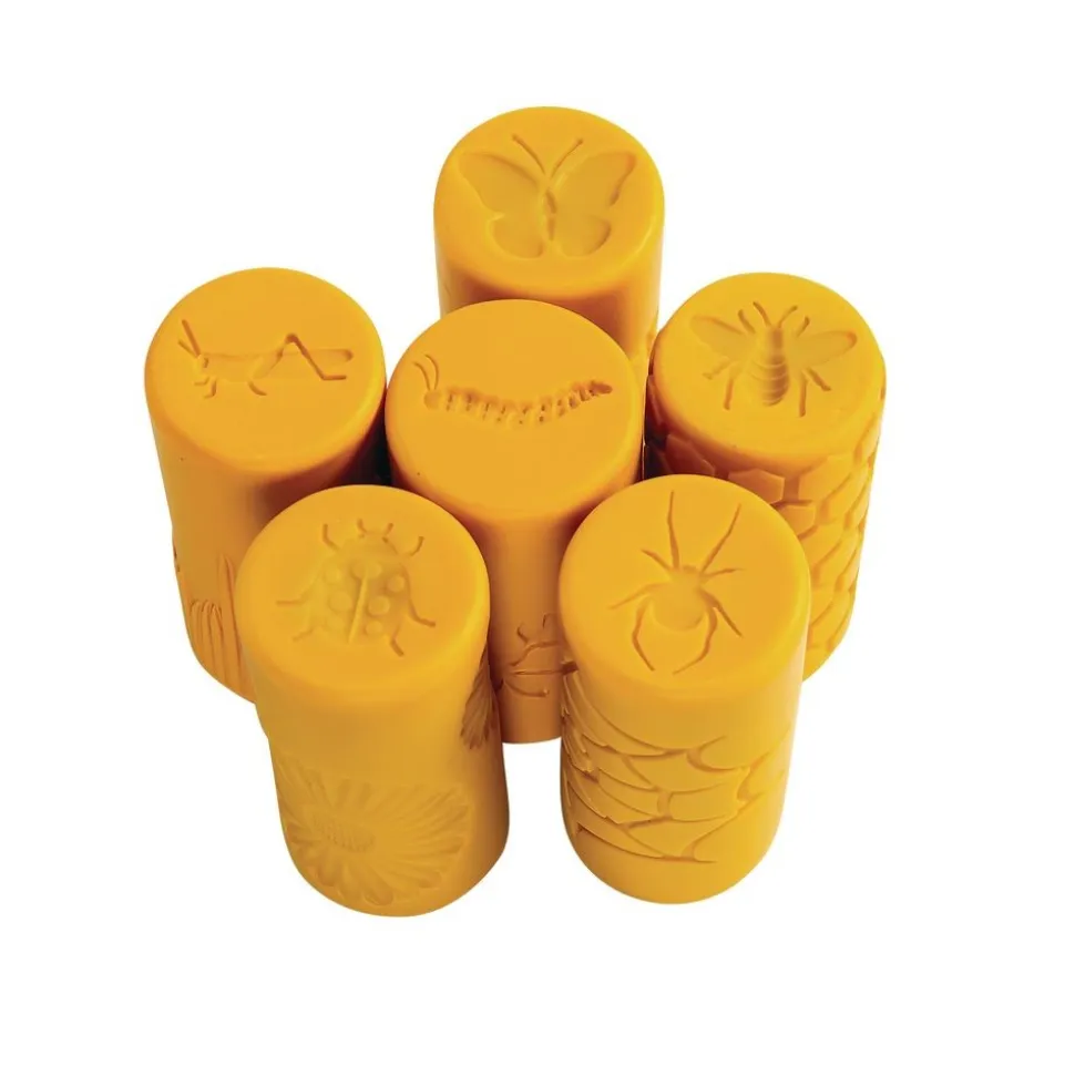 6 Stamper Rollers - Garden Bugs - 12 Different Stampers