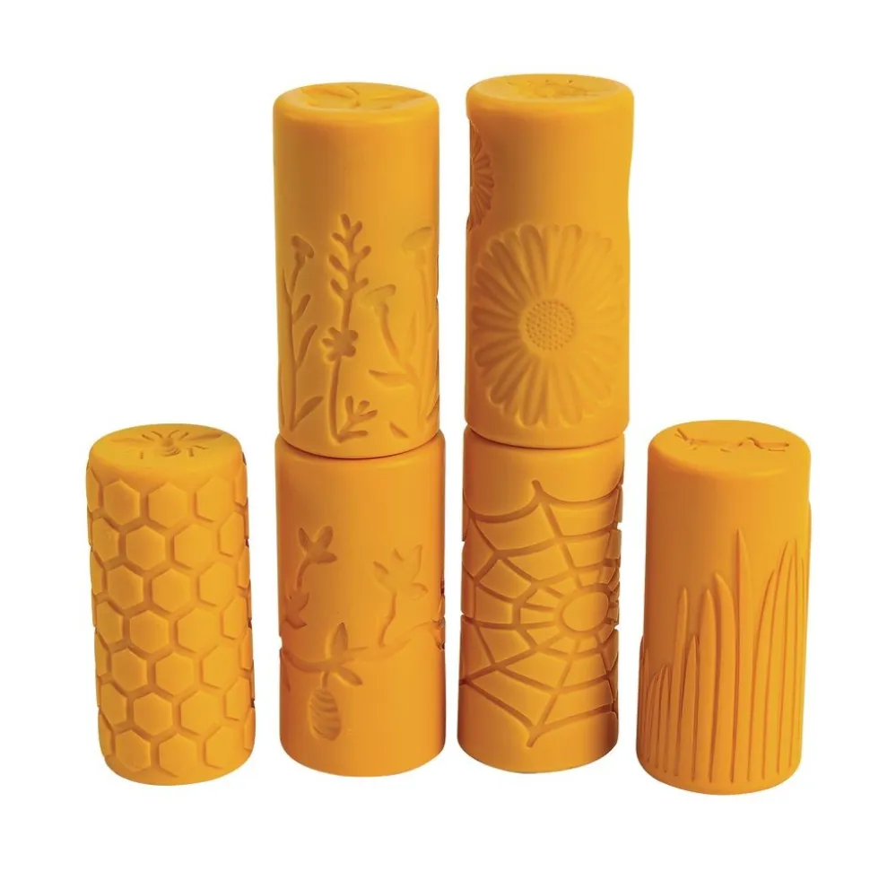 6 Stamper Rollers - Garden Bugs - 12 Different Stampers