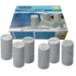 6 Stamper Rollers - Ocean Life - 12 Different Stampers