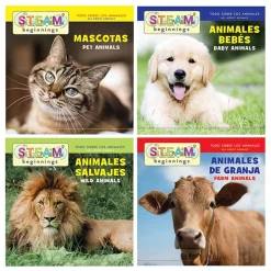 STEAM Beginning Spanish, Set of 4 Books