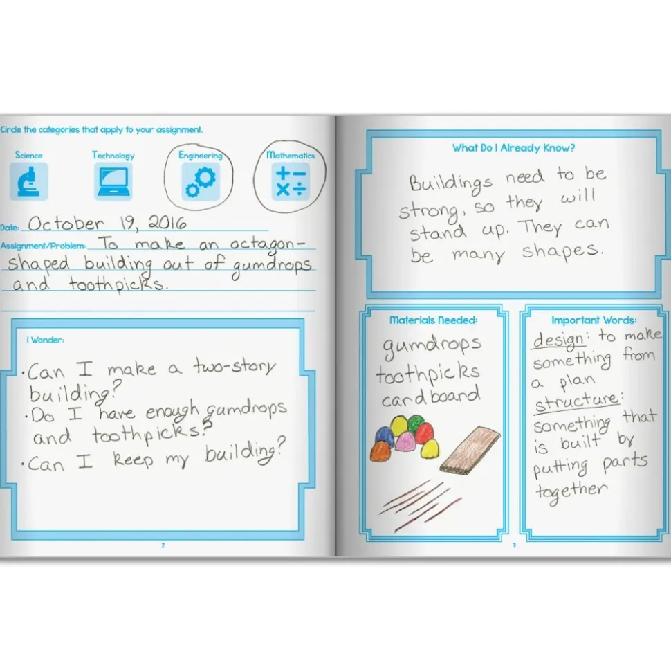 STEM Journals - Grades 2-3 - 12 journals