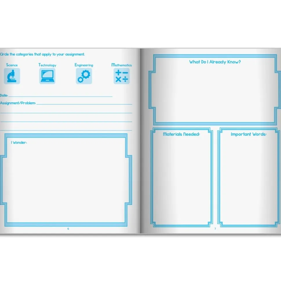 STEM Journals - Grades 2-3 - 12 journals