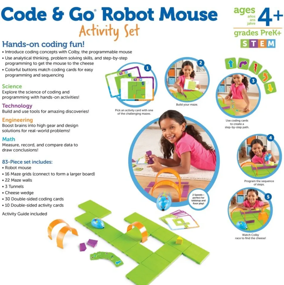 STEM Robot Mouse Coding Activity
