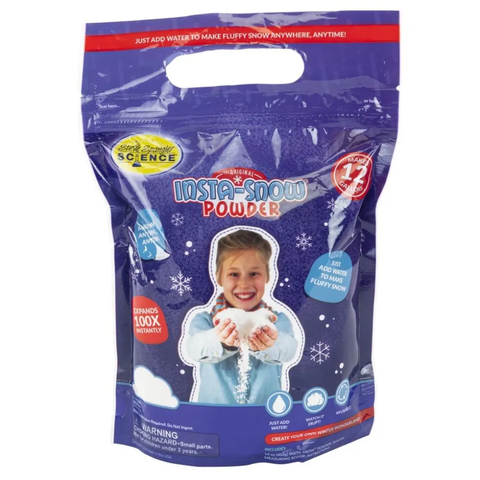 Steve Spangler Science® The Original Insta-Snow® Powder (makes 12 gallons - 400g)