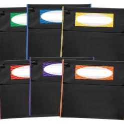 Store More® Black Grouping Chair Pockets - Set of 6