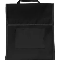 Store More® Book Pouches And Labels - Black - Set of 12