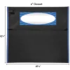 Store More® Grouping Chair Pockets - Black - 8 chair pockets