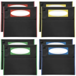 Store More® Grouping Chair Pockets - Black - 8 chair pockets