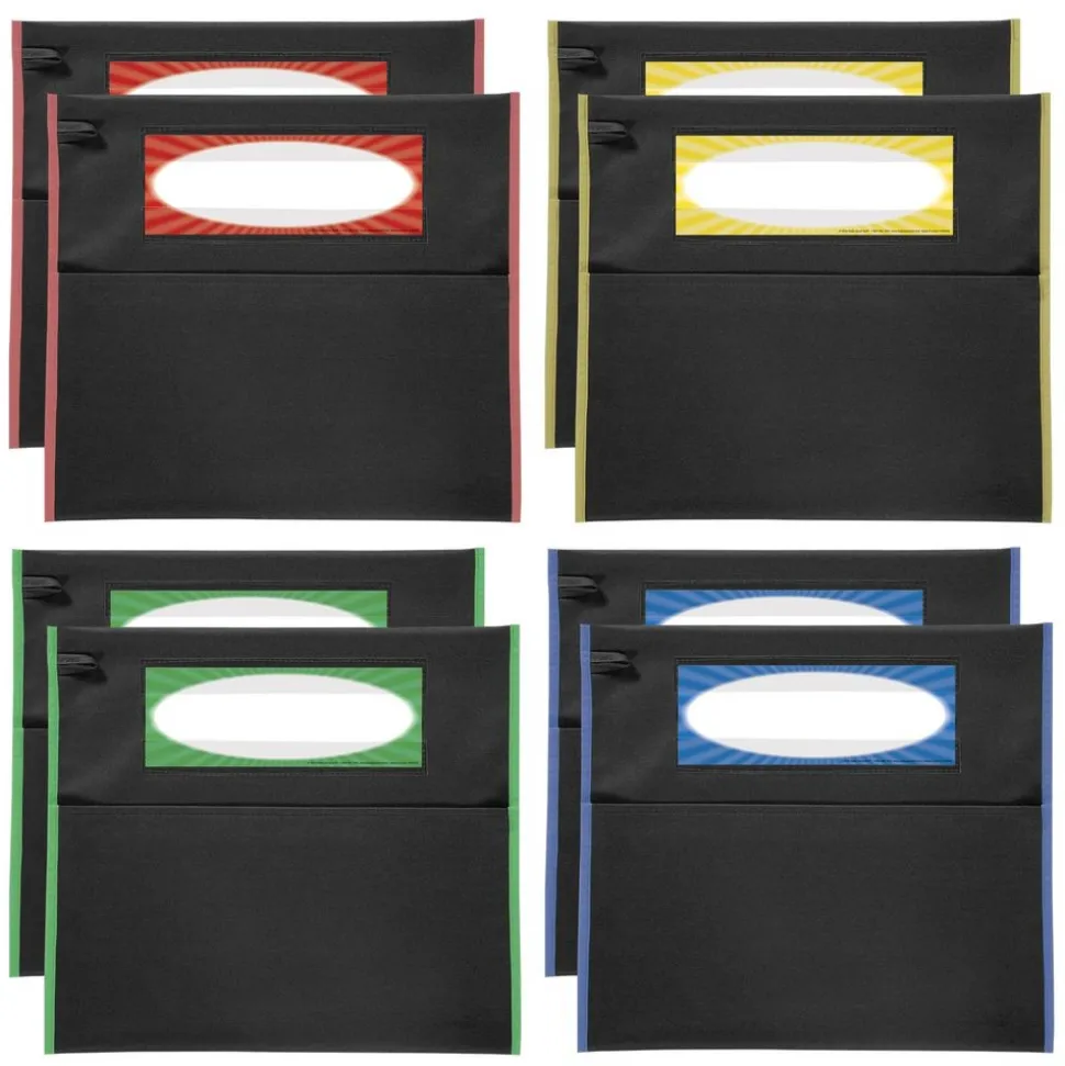 Store More® Grouping Chair Pockets - Black - 8 chair pockets