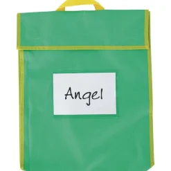 Store More® Large Book Pouches - Primary Colors - Set Of 4