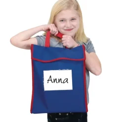Store More® Large Book Pouches - Primary Colors - Set Of 4